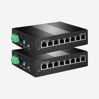 4K VLAN Industrial Smart Switch Manageable 8 Gigabit Ethernet Ports