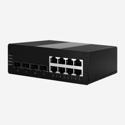 8 PoE Ports 4 SFP Layer 2+ PoE Switch IGMP V1 V2 Multicast Protocol