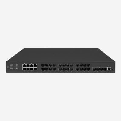2개의 팬 10GB 스위치 VLAN 지원 및 AC 전원 공급
