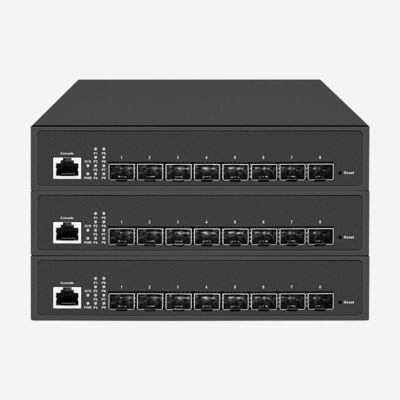 10GB 레이어 3 스위치, 8 10G SFP 포트, IPv4/IPv6, 정적 ARP로 네트워크를 강화하세요