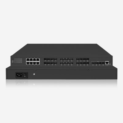4 SFP+ 10GB 레이어 3 스위치 16 1Gbps SFP 및 8 1Gbps 컴보 포트